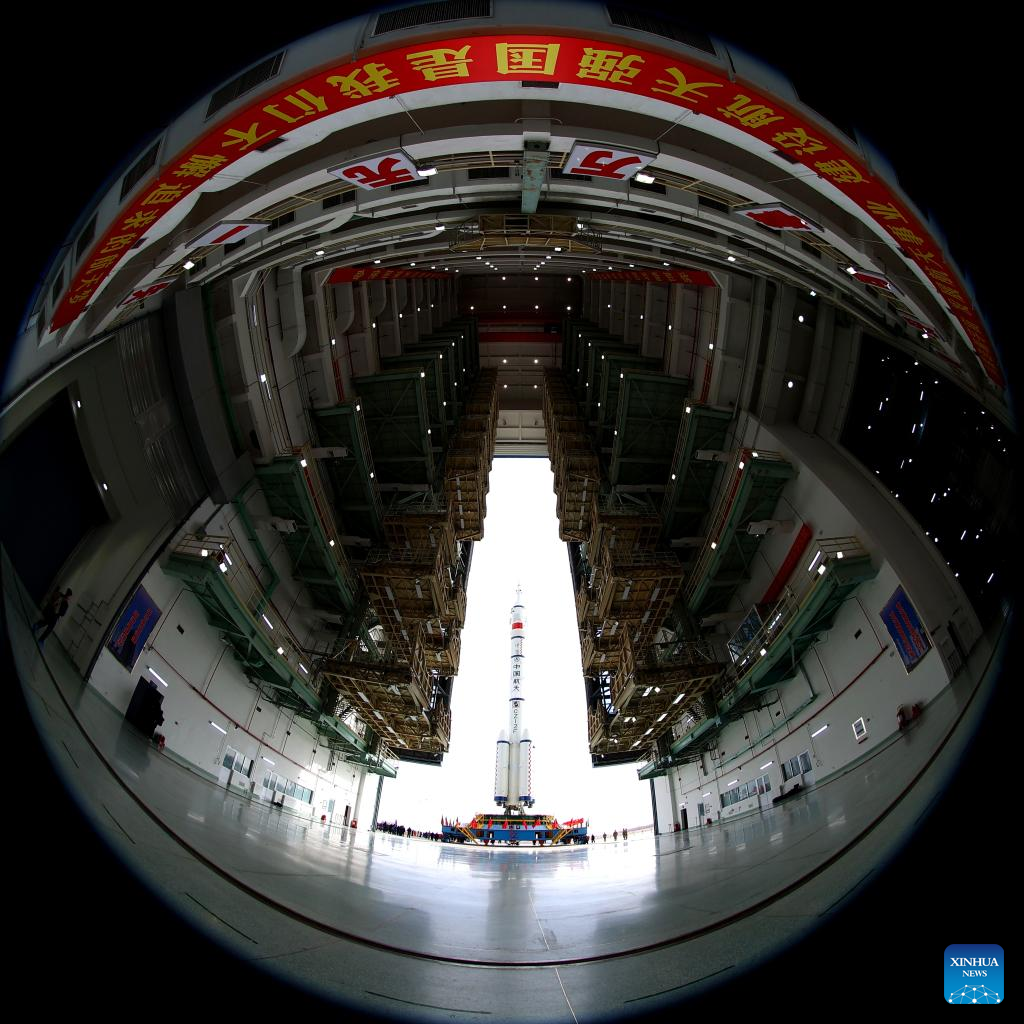 China Prepares To Launch Shenzhou-15 Crewed Spaceship_English.jschina