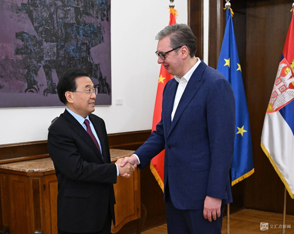 Serbian President meets with Xin Changxing-led Jiangsu delegation