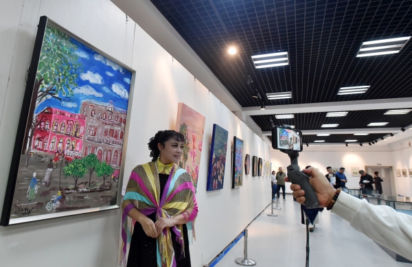 China–Panama Friendship Art Exhibition Tour opens in Yangzhou