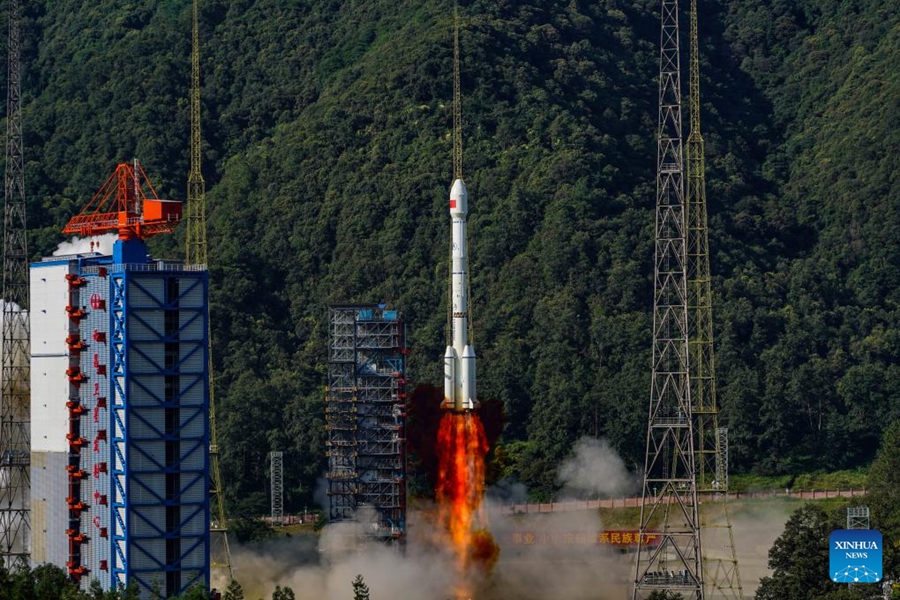 China launches two BeiDou navigation satellites