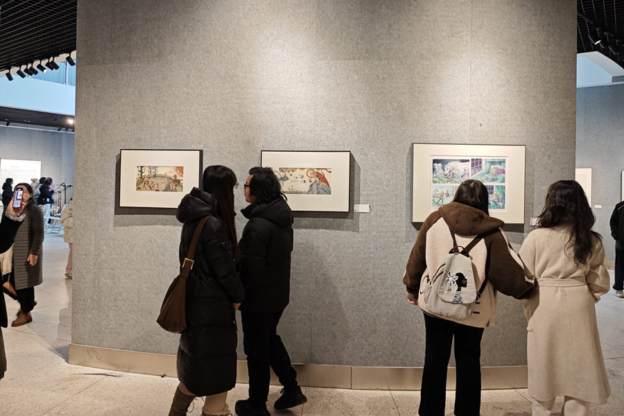 Chinese-Italian Illustration Exhibition opens in Nanjing