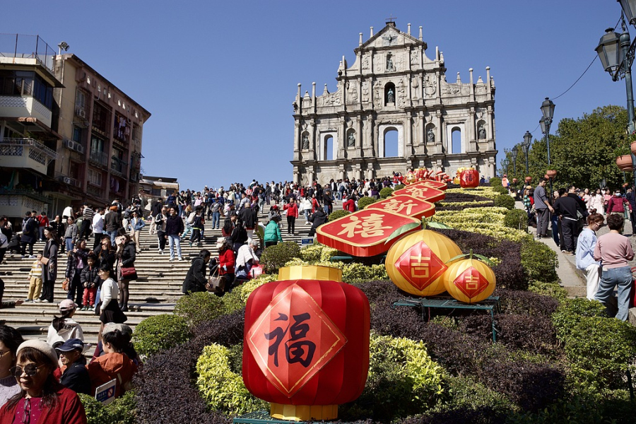 Tourism flourishes in Macao during Chinese New Year holiday