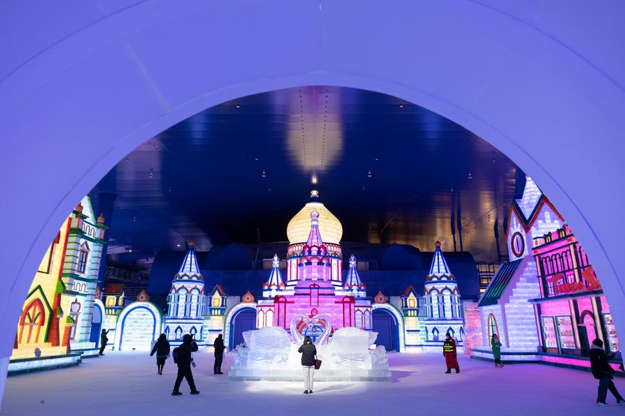 Ice, snow economy revitalizes NE China in summer heat