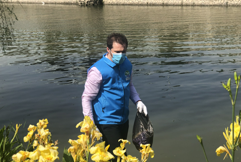 French manager dedicated to river quality in Kunshan