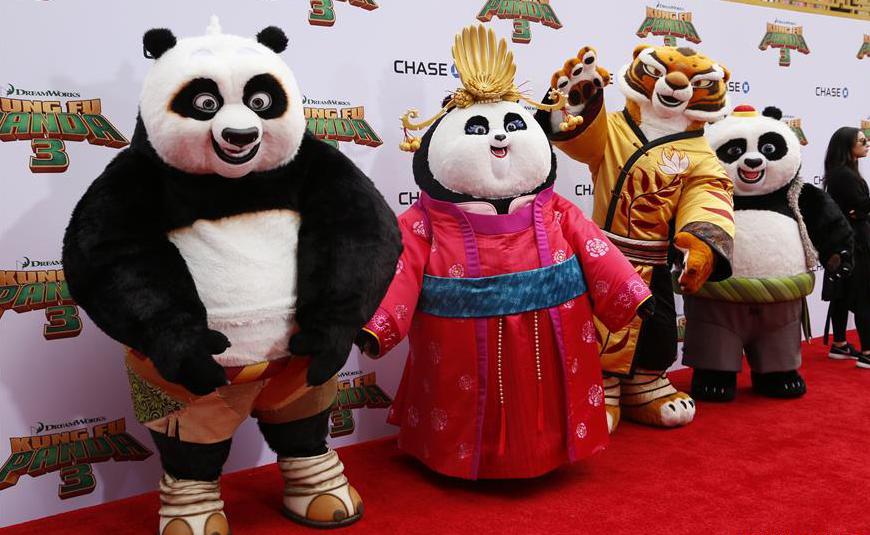 US-LOS ANGELES-KUNG FU PANDA 3-PREMIERE