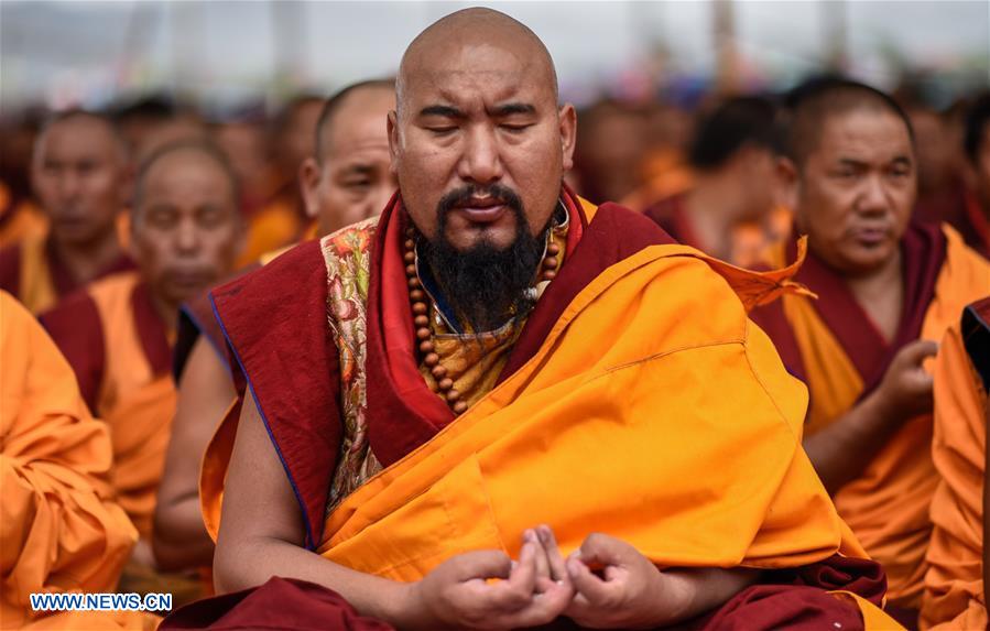 China Focus: Panchen Lama leads first Kalachakra ritual in Tibet in 50