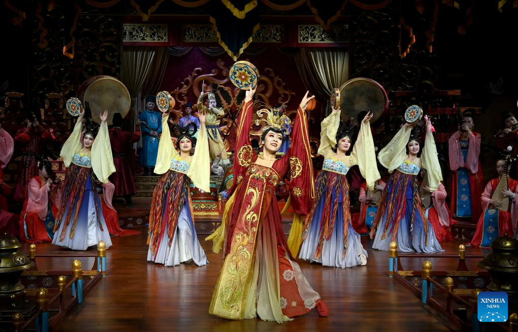 Tang Paradise Shows Life Style Of Prosperous Tang Dynasty In Xi'an, Nw 