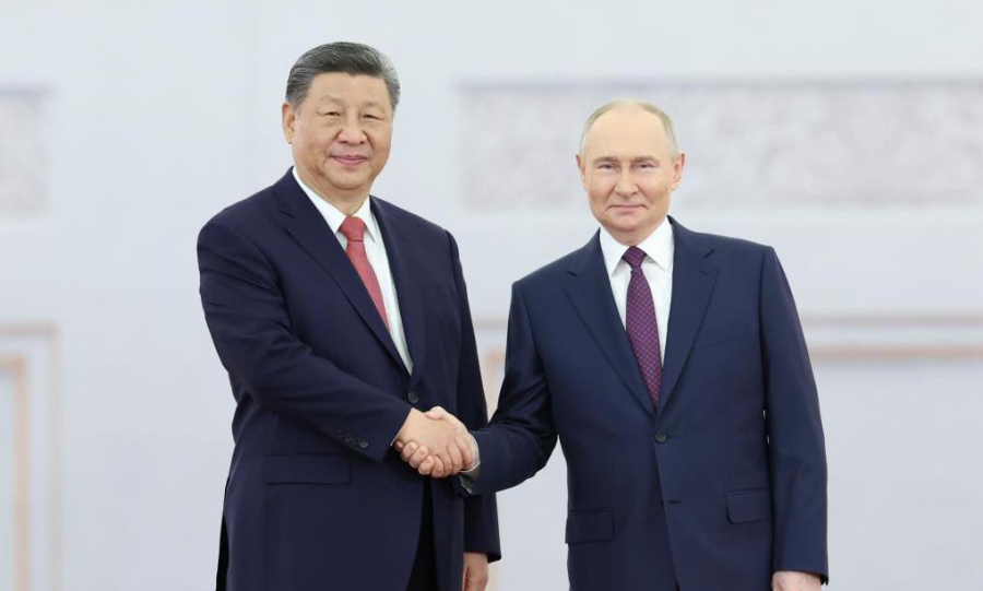 Xi says China, Russia to shoulder special responsibility as major countries