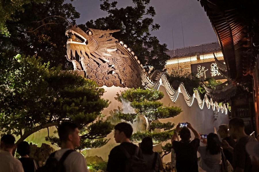 Yuyuan Garden launches first public night tour